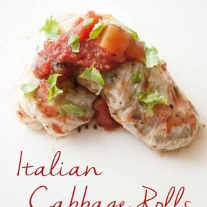 Clean Eating Italian Style Cabbage Rolls