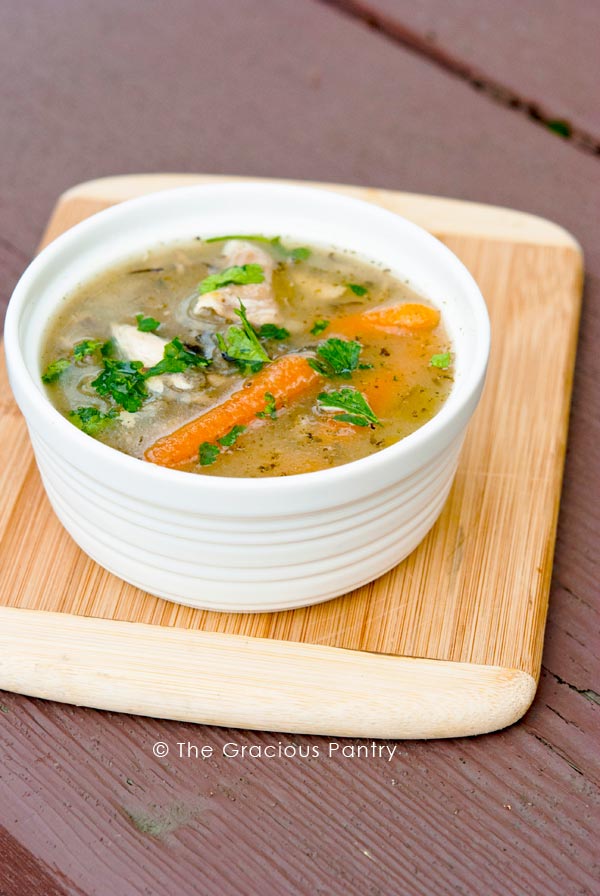 Clean Eating Leftover Rotisserie Chicken Soup Recipe