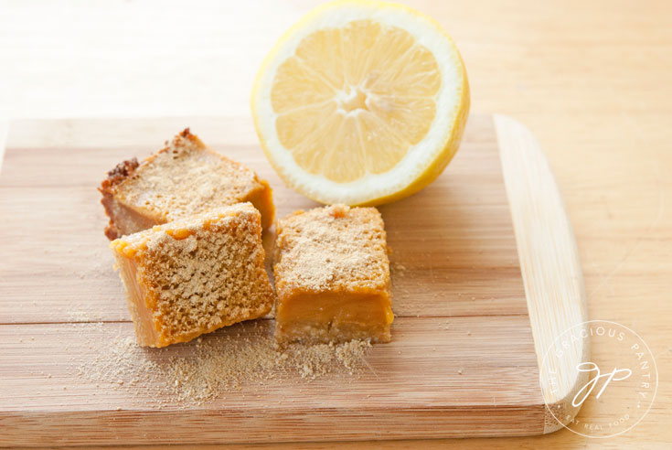 Clean Eating Lemon Bars Recipe