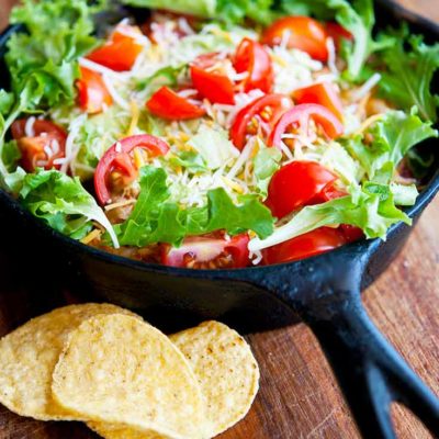 Clean Eating Skillet Taco Salad Recipe