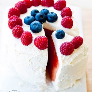 Clean Eating Watermelon Cake Recipe