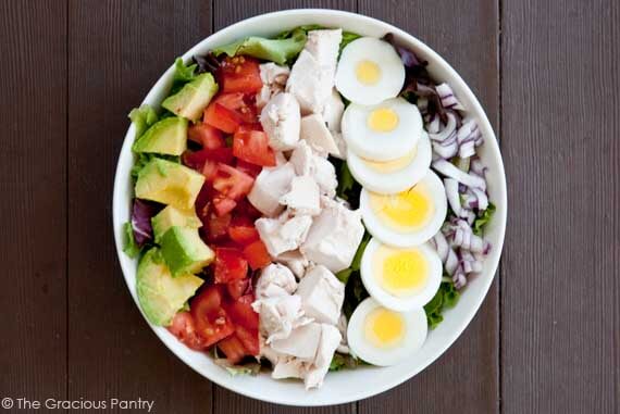 Healthy Cobb Salad Recipe