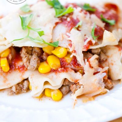 Clean Eating Mexican Lasagna Recipe