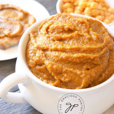 Clean Eating Pumpkin Hummus Recipe