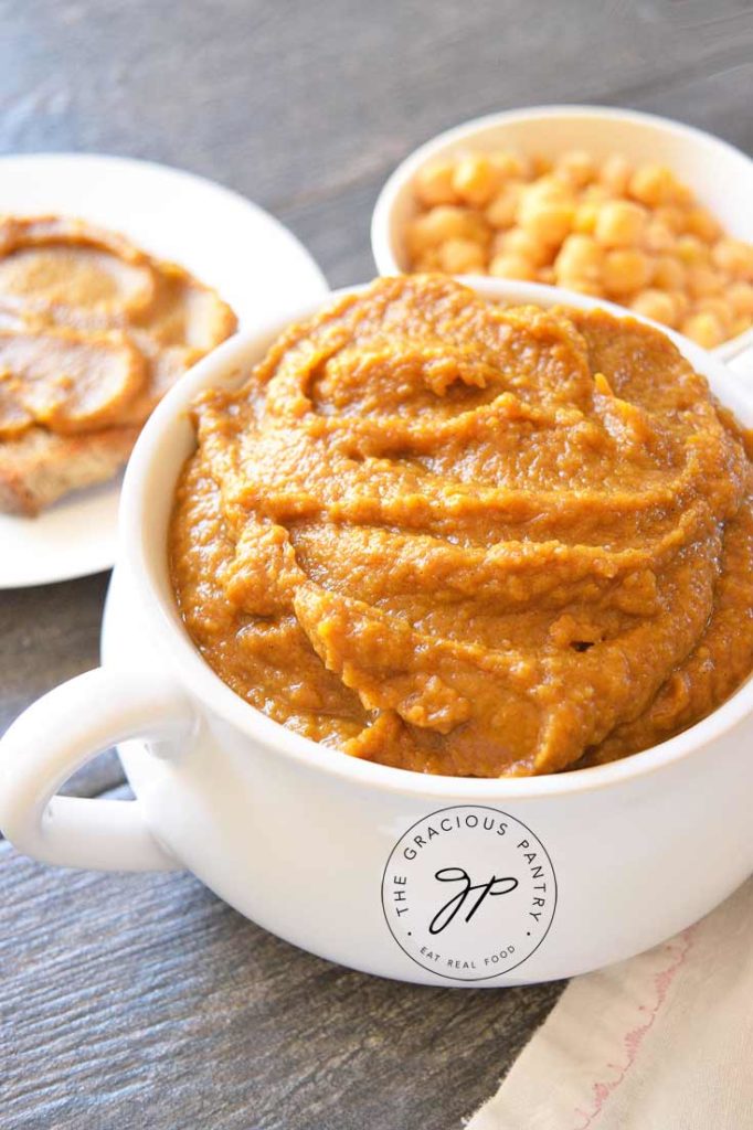 Clean Eating Pumpkin Hummus Recipe