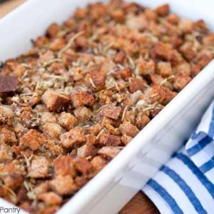 Clean Eating Crouton Stuffing Recipe