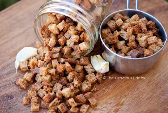 Homemade Croutons Recipe