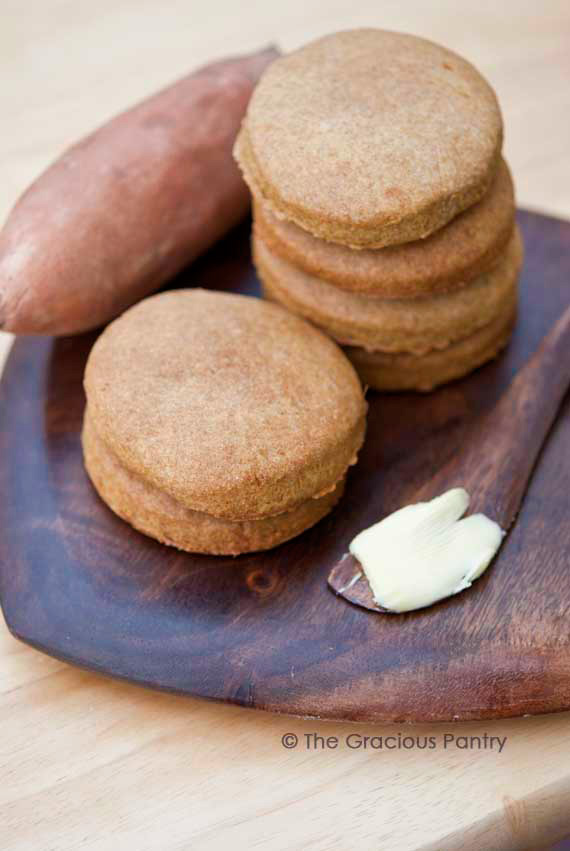 Clean Eating Sweet Potato Biscuits Recipe