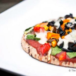 Clean Eating Whole Grain Pita Pizza Recipe