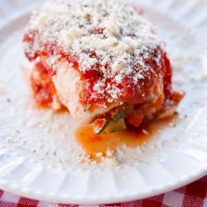 Clean Eating Italian Stuffed Chicken Breasts Recipe