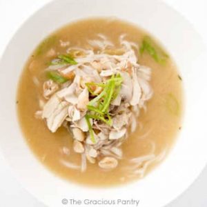 Clean Eating Pad Thai Soup