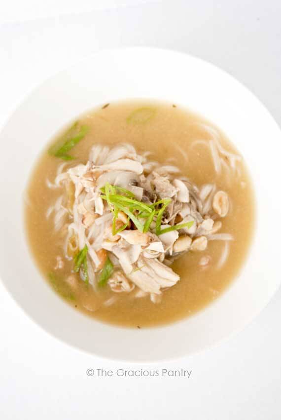 Clean Eating Pad Thai Soup