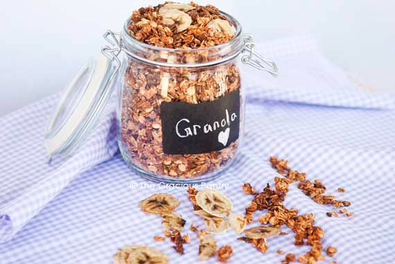 Banana Granola Recipe