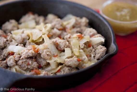 Clean Eating Skillet Cabbage Casserole Recipe