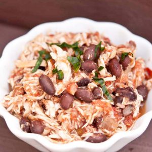 Clean Eating Black Bean Mexican Chicken Recipe