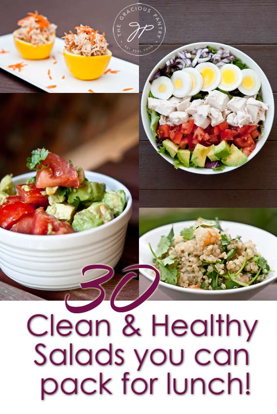 30 Clean Eating Salads You Can Take For Lunch