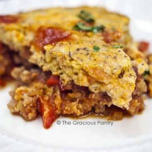 Clean Eating Sloppy Joe Skillet Casserole