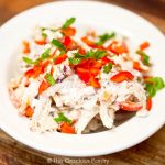 Clean Eating Low Carb Southwestern Chicken Salad Recipe