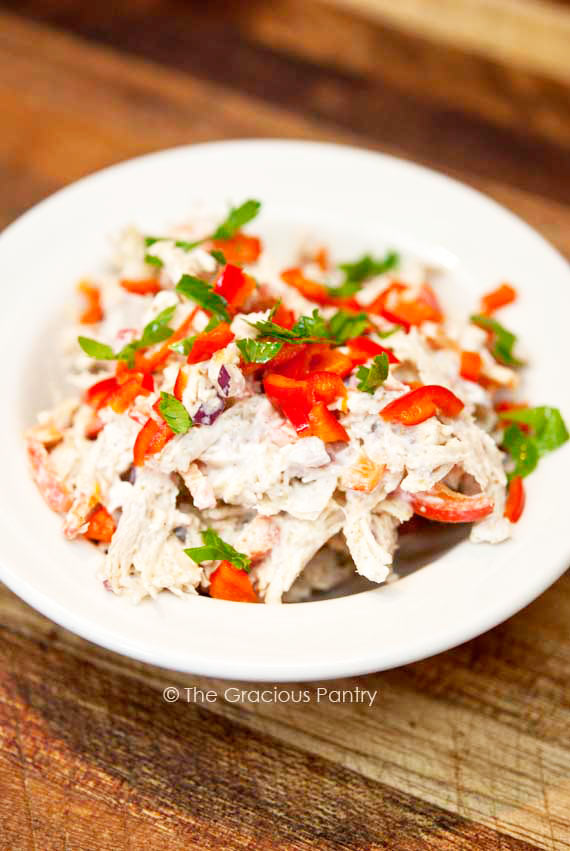 Low Carb Southwestern Chicken Salad Recipe