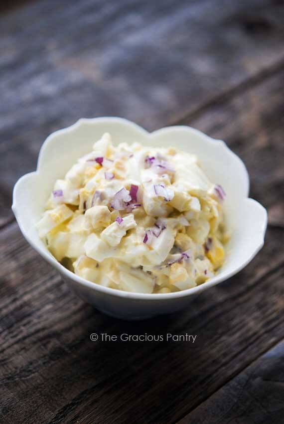 Clean Eating Traditional Egg Salad