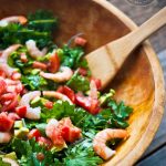 Clean Eating Shrimp And Kale Salad Recipe