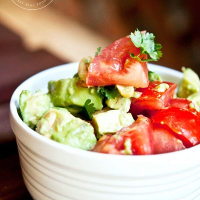 Clean Eating Avocado Cashew Salad Recipe