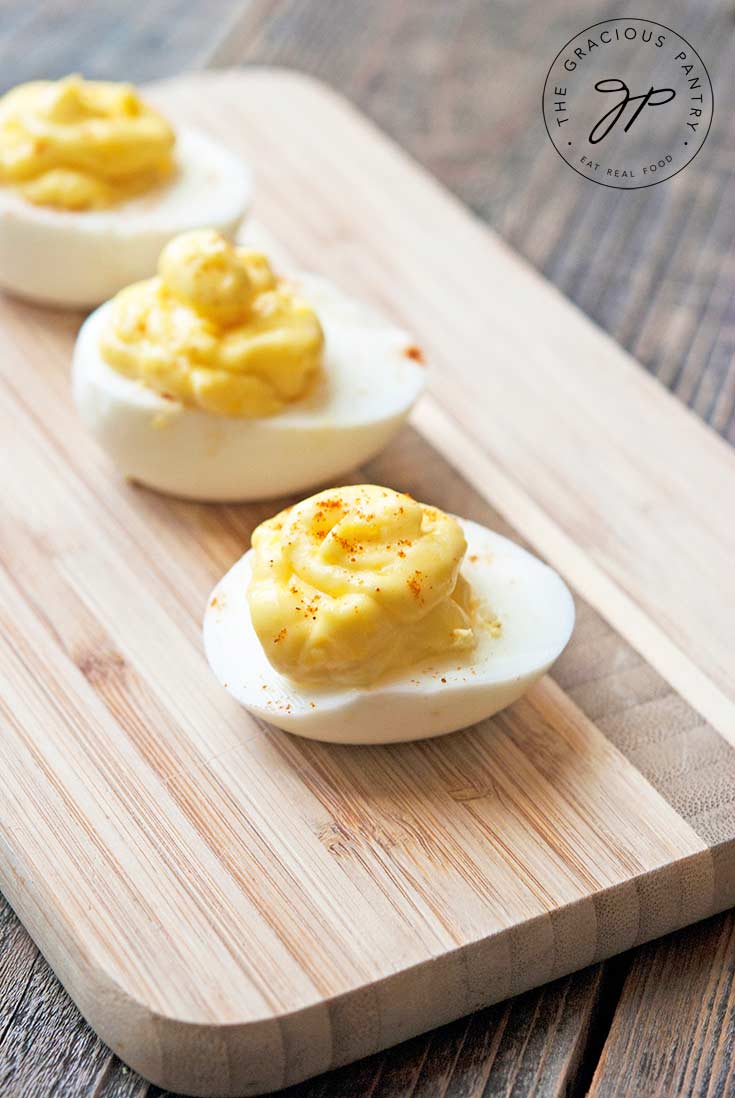 3 Ingredient Deviled Eggs Recipe