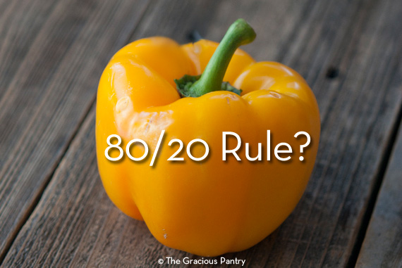 The Clean Eating 80/20 Rule