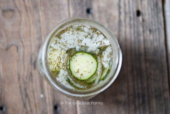 Clean Eating Refrigerator Pickles