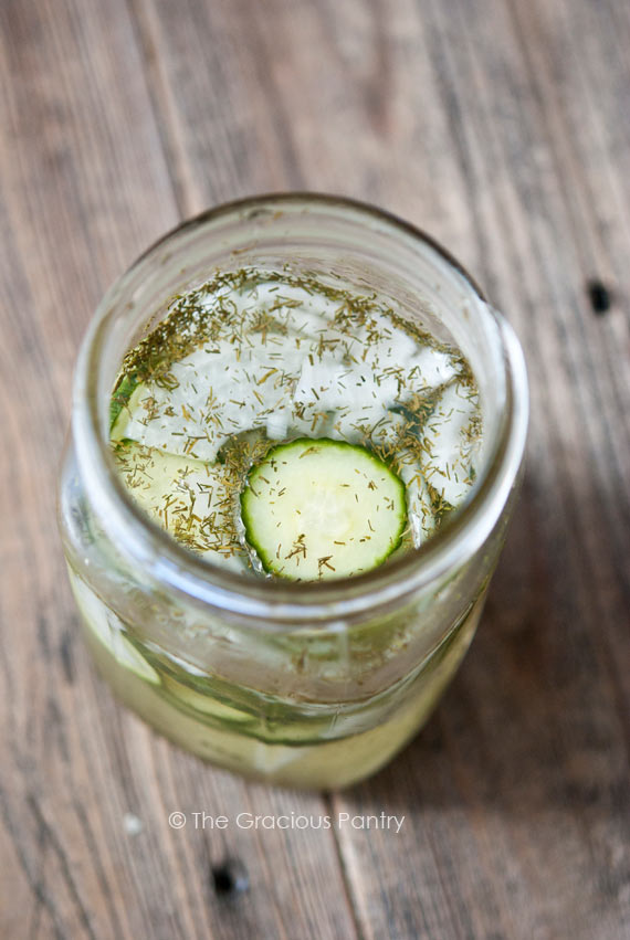 Clean Eating Refrigerator Pickles