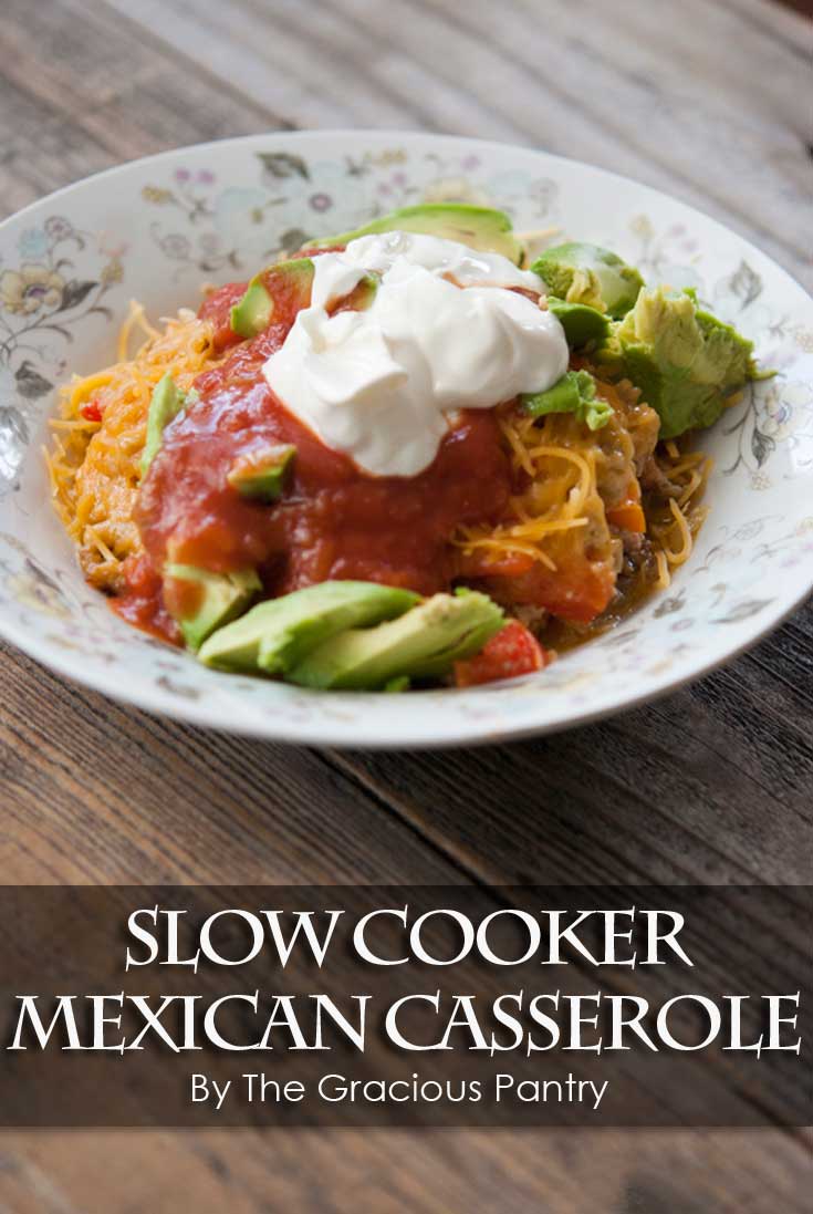 Slow Cooker Mexican Casserole Recipe