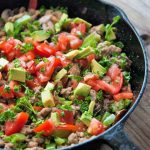 Clean Eating Turkey And Garden Vegetable Skillet Recipe