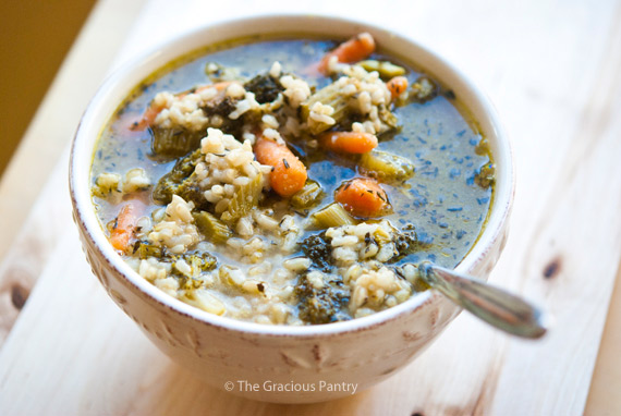 Clean Eating Roasted Leftover Vegetable Party Tray Soup Recipe