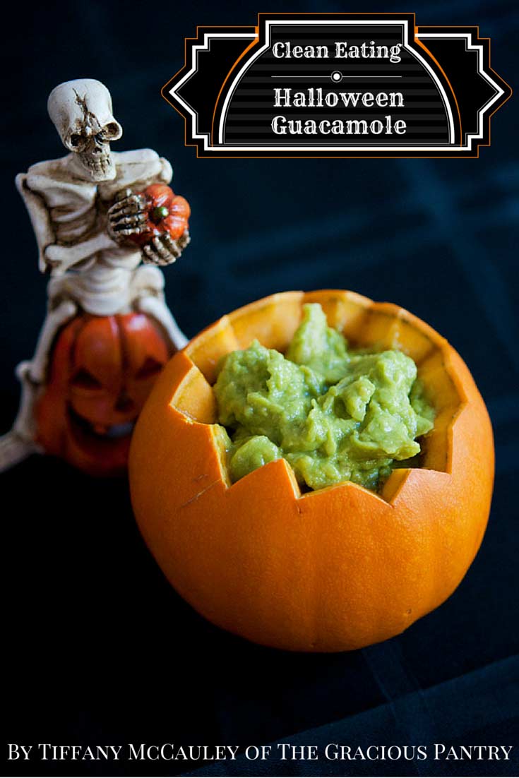 Halloween Guacamole Recipe | The Gracious Pantry