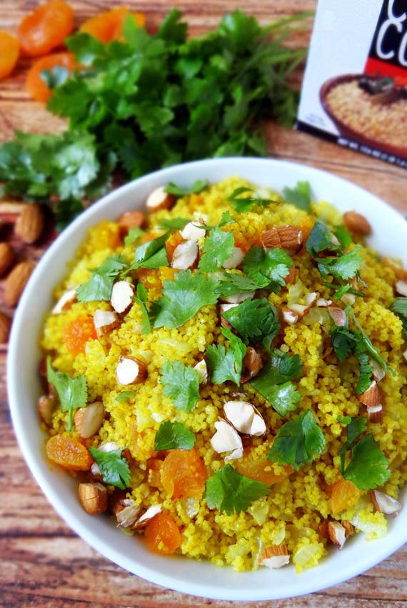 Clean Eating Moroccan Apricot Couscous