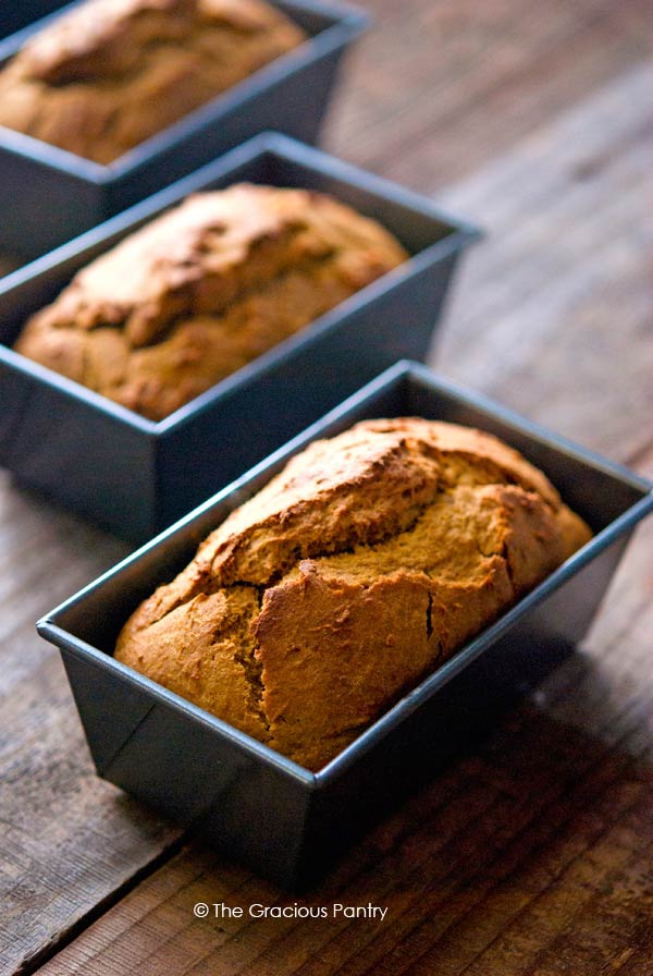 Clean Eating Mini Pumpkin Banana Bread Recipe