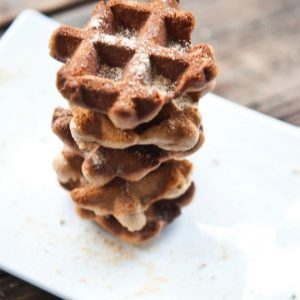 Clean Eating Waffle Iron Spice Cookies Recipe