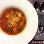 Clean Eating Butternut Minestrone Soup Recipe