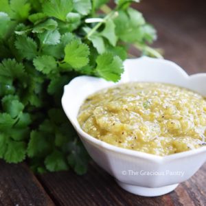 Clean Eating Salsa Verde Recipe