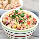 Clean Eating Italian Chickpea Quinoa Salad Recipe