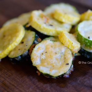 slices of roasted squash