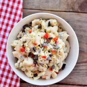 Clean Eating Traditional Macaroni Salad Recipe
