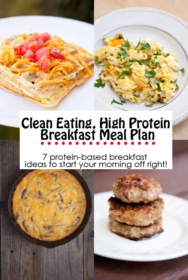 Clean Eating Protein-Packed Breakfasts Meal Plan