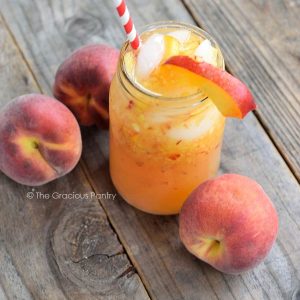 Clean Eating Georgia Peach Lemonade Recipe