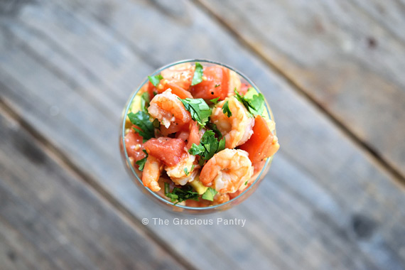 Clean Eating Shrimp Campechana Recipe