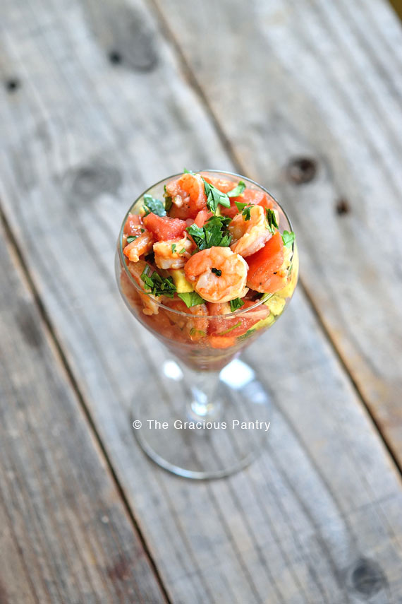 Clean Eating Shrimp Campechana Recipe