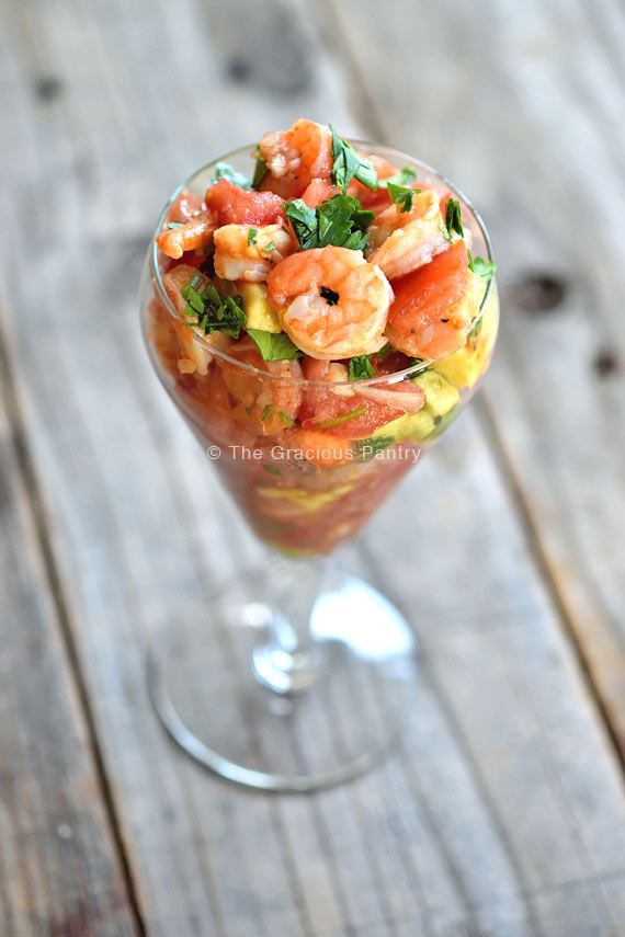 Clean Eating Shrimp Campechana Recipe