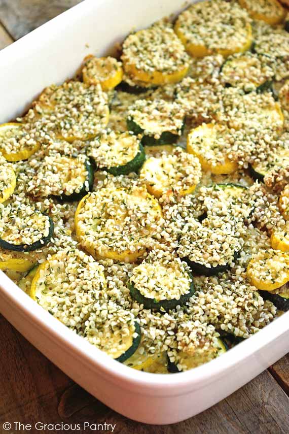 healthy squash and zucchini casserole