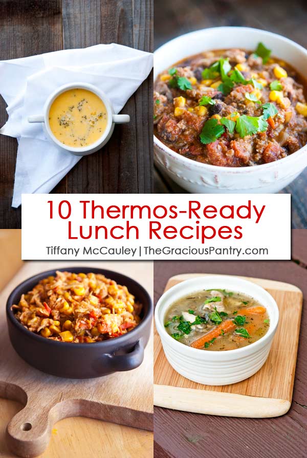 thermos lunch ideas for school