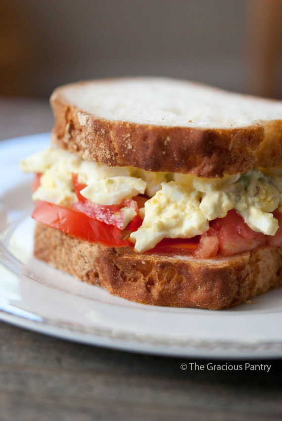 Clean Eating Egg Salad Sandwich Recipe